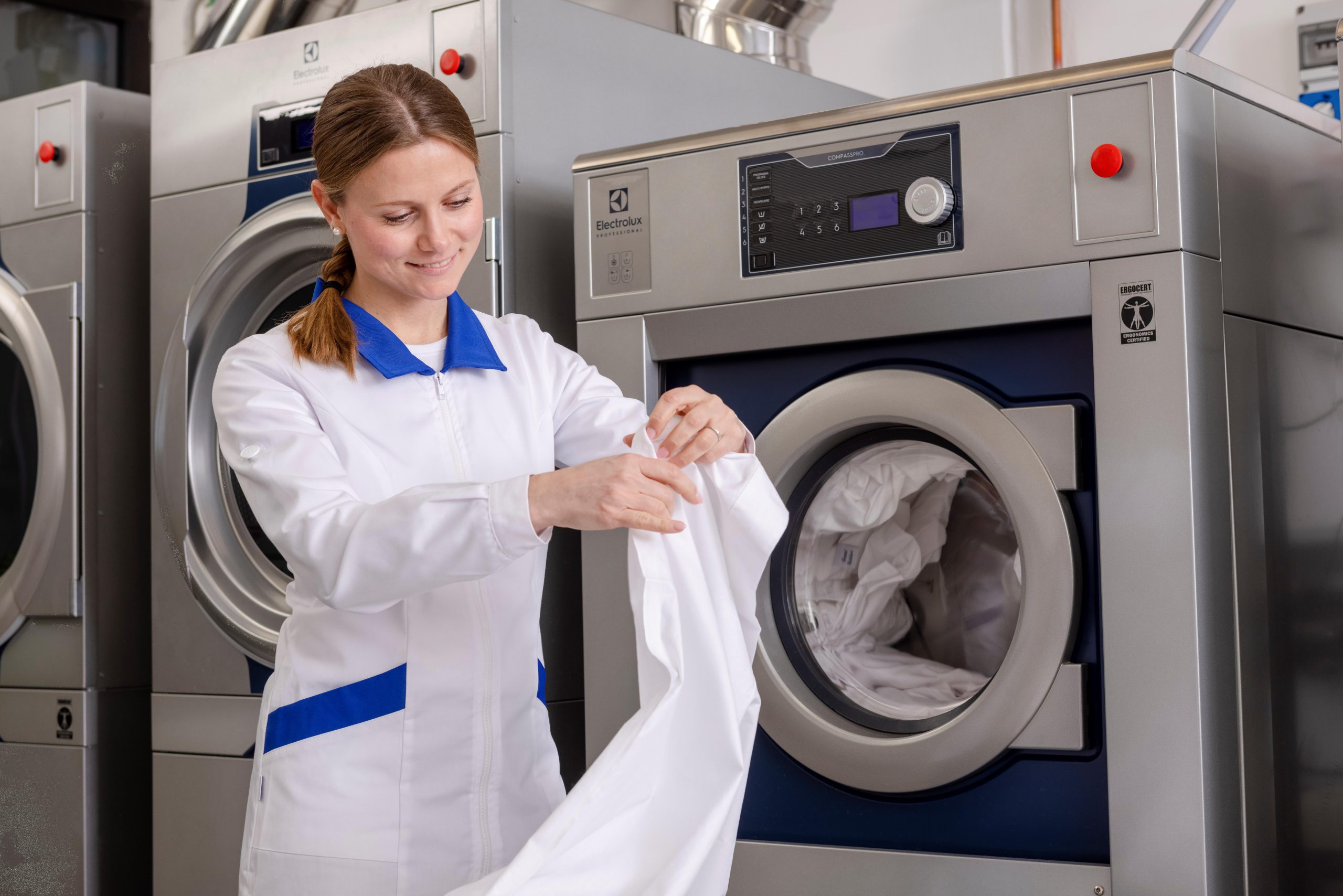 Machine à laver professionnelle Electrolux disponible chez Mench Industry